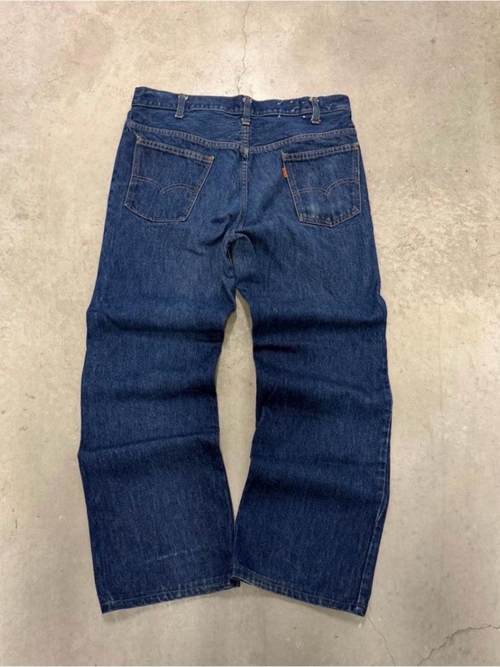 Vintage Levi’s 619 Orange Tab Faded Baggy Jeans 36x34